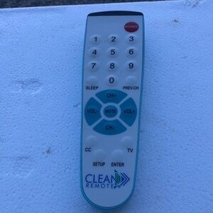 Universal Remote Control - White and Blue